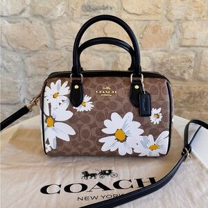 Coach Brown Floral Women's Bag